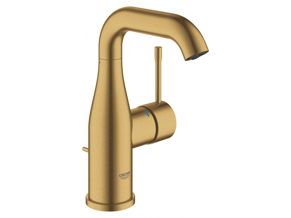 Смеситель для раковины GROHE Essence с донным клапаном, M-Size, холодный рассвет матовый 24173GN1 в фирменном магазине Grohe