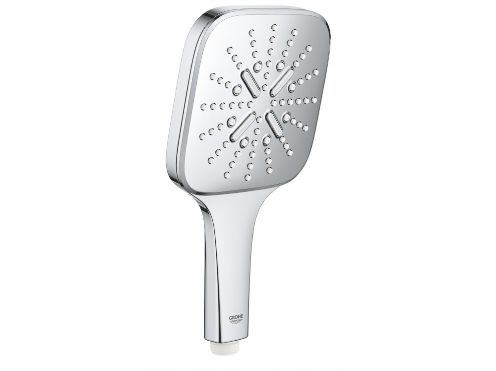 Ручной душ, 3 вида струй, GROHE Rainshower SmartActive 130 Cube, хром 26582000  в фирменном магазине Grohe