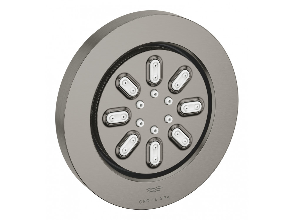 Боковой душ GROHE Rainshower Aqua, круглый, 2 режима струи, темный графит матовый  26801AL0  в фирменном магазине Grohe