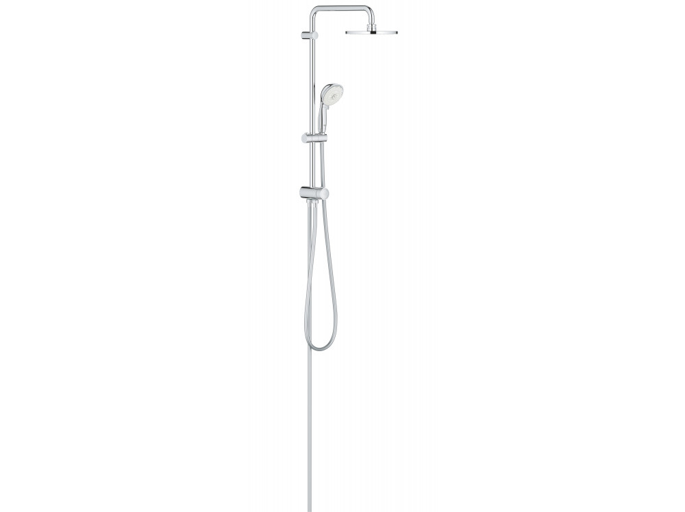 Душевая система Flex наружного монтажа с переключателем, GROHE New Tempesta Rustic System 200, хром 27399002 в фирменном магазине Grohe