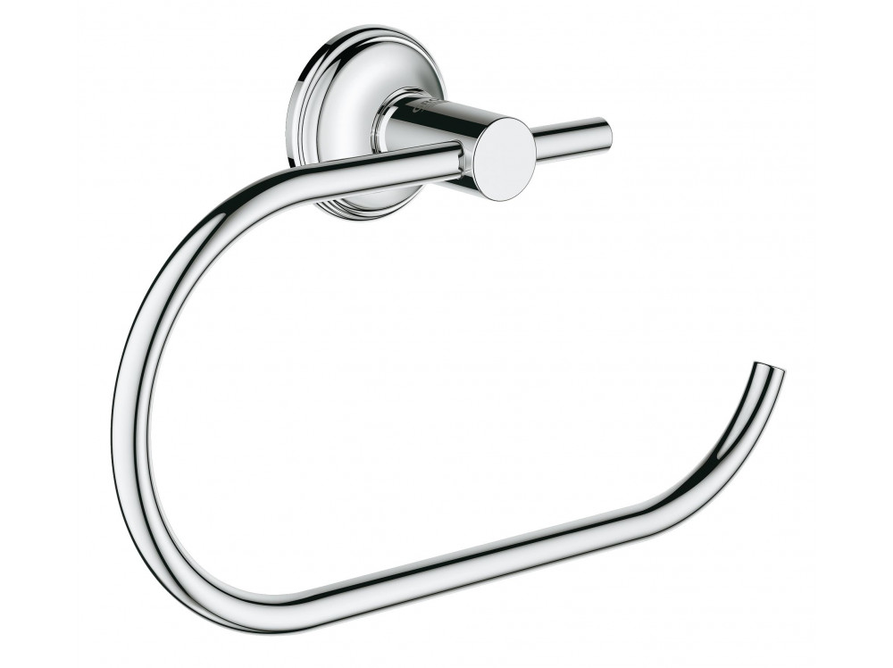 Держатель для туалетной бумаги GROHE Essentials Authentic, без крышки, хром 40657001 в фирменном магазине Grohe