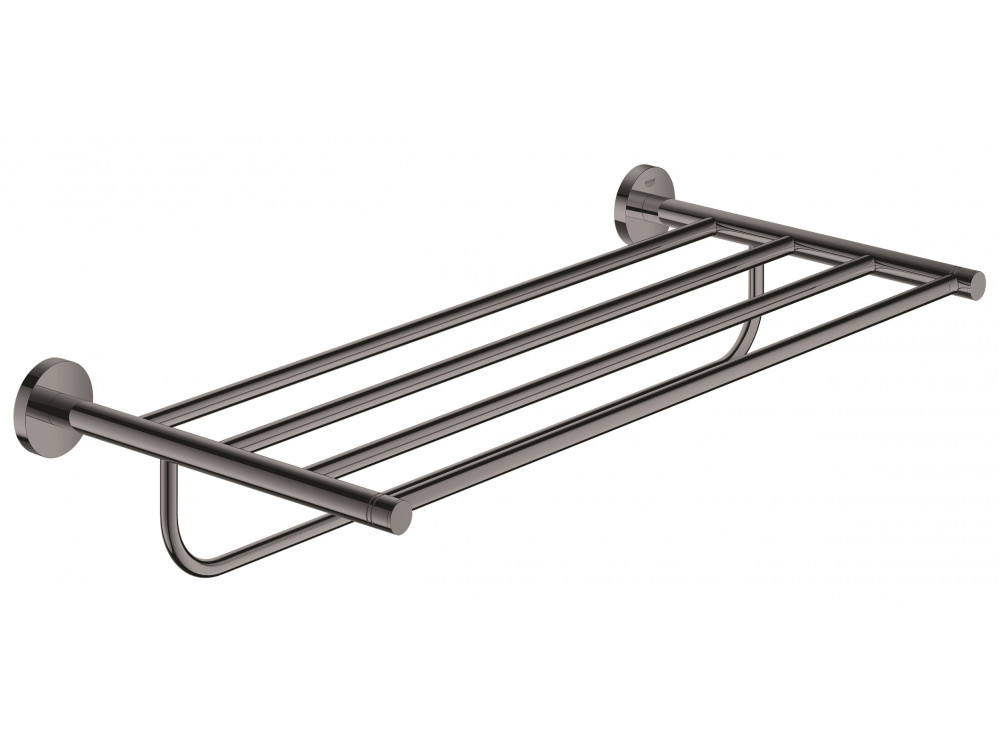 Держатель для банного полотенца GROHE Essentials, тёмный графит глянец 40800A01 в фирменном магазине Grohe