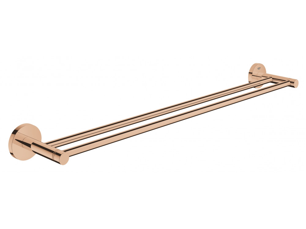 Двойной держатель для полотенца GROHE Essentials, тёплый закат глянец 40802DA1 в фирменном магазине Grohe