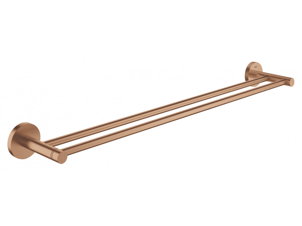 Двойной держатель для полотенца GROHE Essentials, тёплый закат матовый 40802DL1 в фирменном магазине Grohe