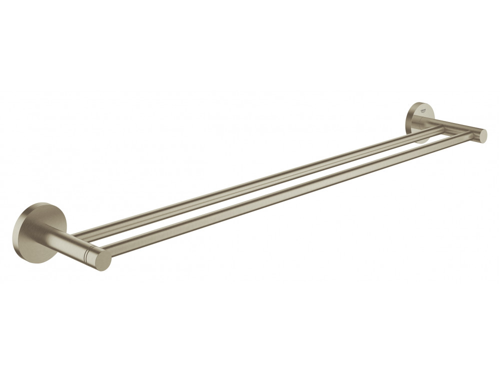 Двойной держатель для полотенца GROHE Essentials, никель матовый 40802EN1 в фирменном магазине Grohe