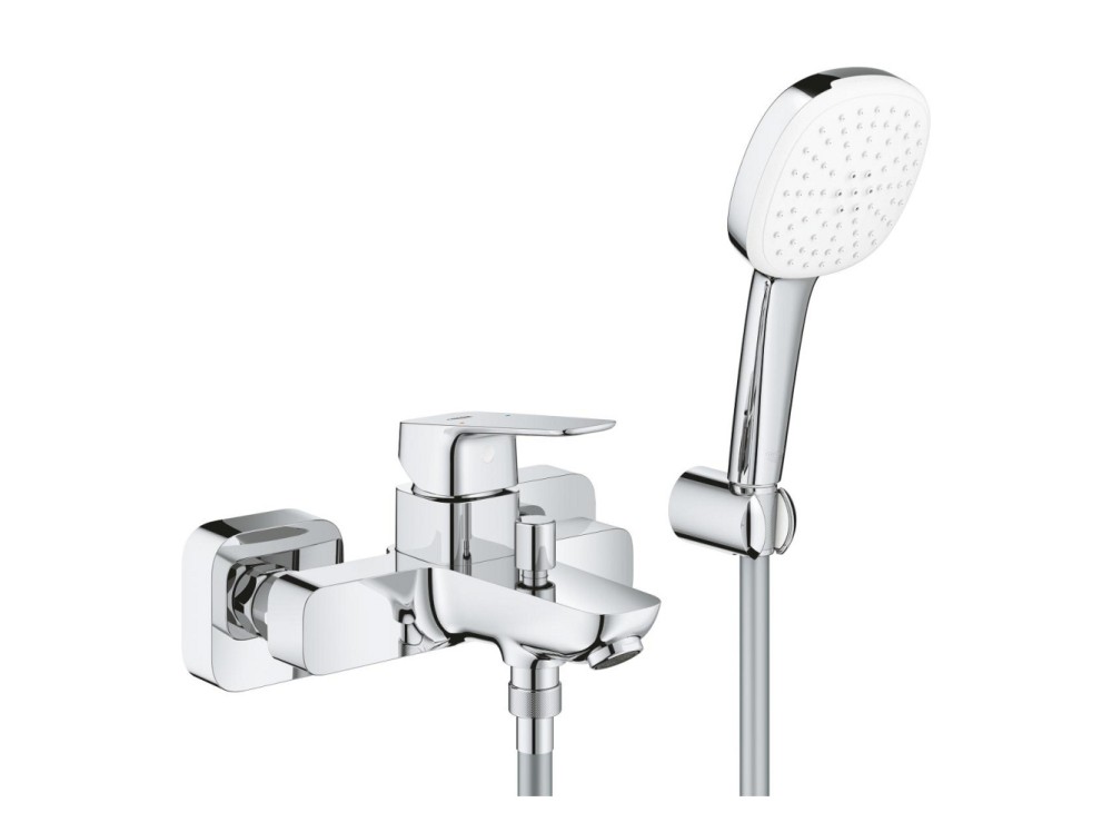 Смеситель для ванны GROHE Cubeo с ручным душем, хром Cubeo 1018140000 в фирменном магазине Grohe