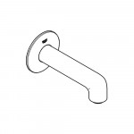 Излив для ванны GROHE BauClassic, хром 