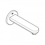 Излив для ванны GROHE Eurosmart Cosmopolitan, хром 