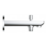 Излив для ванны GROHE BauContemporary с переключателем ванна/душ, хром 