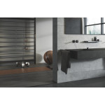 Внешняя часть смесителя для раковины GROHE Allure скрытого монтажа, на 2 отверстия, S-Size, темный графит глянец 