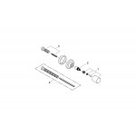 Внешняя часть вентиля GROHE Grohtherm 3000 Cosmopolitan, хром 