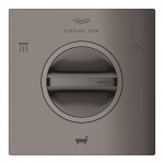 Внешняя часть переключателя потоков GROHE Allure на 3 положения, темный графит глянец 