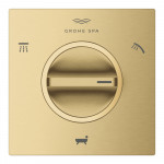 Внешняя часть переключателя потоков GROHE Allure на 3 положения, холодный рассвет матовый 