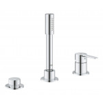 Смеситель для ванны GROHE Lineare на 3 отверстия, на край ванны, хром 