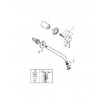 Внешняя часть смесителя для раковины GROHE Essence на 2 отверстия, L-Size, хром 