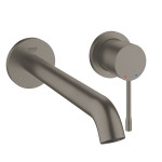 Внешняя часть смесителя для раковины GROHE Essence на 2 отверстия, L-Size, темный графит матовый 