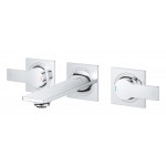 Внешняя часть смесителя для раковины GROHE Allure скрытого монтажа, на 3 отверстия, S-Size, хром 