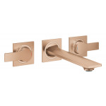 Внешняя часть смесителя для раковины GROHE Allure скрытого монтажа, на 3 отверстия, M-Size, теплый закат матовый 