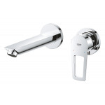 Смеситель для раковины GROHE BauLoop скрытого монтажа на 2 отверстия, в комплекте с монтажной частью, хром