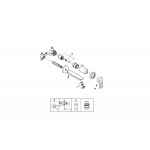 Смеситель для раковины GROHE BauLoop скрытого монтажа на 2 отверстия, в комплекте с монтажной частью, хром