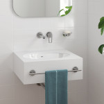 Смеситель для раковины GROHE BauLoop скрытого монтажа на 2 отверстия, в комплекте с монтажной частью, хром