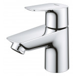 Кран для раковины GROHE BauEdge, без функции смешивания, гладкий корпус, хром 