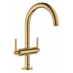 Смеситель для раковины GROHE Atrio двухвентильный, холодный рассвет глянец 