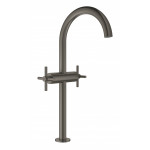 Смеситель для раковины GROHE Atrio двухвентильный, XL-Size, темный графит матовый 