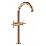 Смеситель для раковины GROHE Atrio двухвентильный, XL-Size, теплый закат глянец 