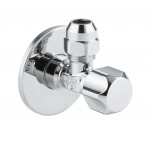 Вентиль угловой GROHE 1/2″-3/8″ для подключения смесителей, хром 