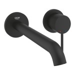 Внешняя часть смесителя для раковины GROHE Essence скрытого монтажа, на 2 отверстия, L-Size, фантомный черный (29193KF1)