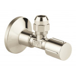 Вентиль угловой GROHE 1/2 дюйма-3/8 дюйма, 1 шт, никель, глянец 