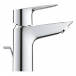 Смеситель для раковины GROHE BauLoop с рычажным донным клапаном, S-Size, хром 