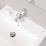 Смеситель для раковины GROHE BauLoop с рычажным донным клапаном, S-Size, хром 