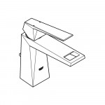 Смеситель для раковины GROHE Allure Brilliant, M-Size, хром 