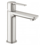 Смеситель для раковины GROHE Lineare с донным клапаном, суперсталь 