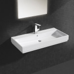 Смеситель для раковины GROHE Allure Brilliant с донным клапаном, высокий излив, хром 