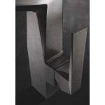 Смеситель для раковины GROHE Allure Brilliant с высоким изливом, с донным клапаном, темный графит матовый 