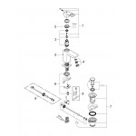 Смеситель для раковины GROHE Eurocube, хром 