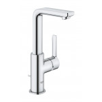 Смеситель для раковины GROHE Lineare с донным клапаном, L-Size, хром 