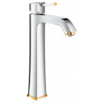 Смеситель для раковины GROHE Grandera, XL-Size, хром/золото 