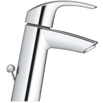 Смеситель для раковины GROHE Eurosmart с донным клапаном, M-Size, хром 