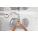 Смеситель для раковины GROHE Eurosmart с донным клапаном, M-Size, хром 