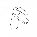 Смеситель для раковины GROHE Eurosmart, M-Size, хром 