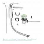 Смеситель для раковины GROHE Eurosmart Cosmopolitan, M-Size, хром 
