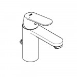 Смеситель для раковины GROHE Eurosmart Cosmopolitan с цепочкой, M-Size, хром 