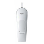 Смеситель для раковины GROHE BauLoop с ограничителем температуры и рычажным донным клапаном, S-Size, хром 