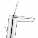 Смеситель для раковины GROHE Eurodisc Joy с донным клапаном, низкий излив, хром 