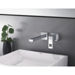 Внешняя часть смесителя для раковины GROHE Eurocube на 2 отверстия, M-Size, хром (23447000)