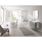 Внешняя часть смесителя для ванны GROHE Essence напольного монтажа, темный графит глянец 